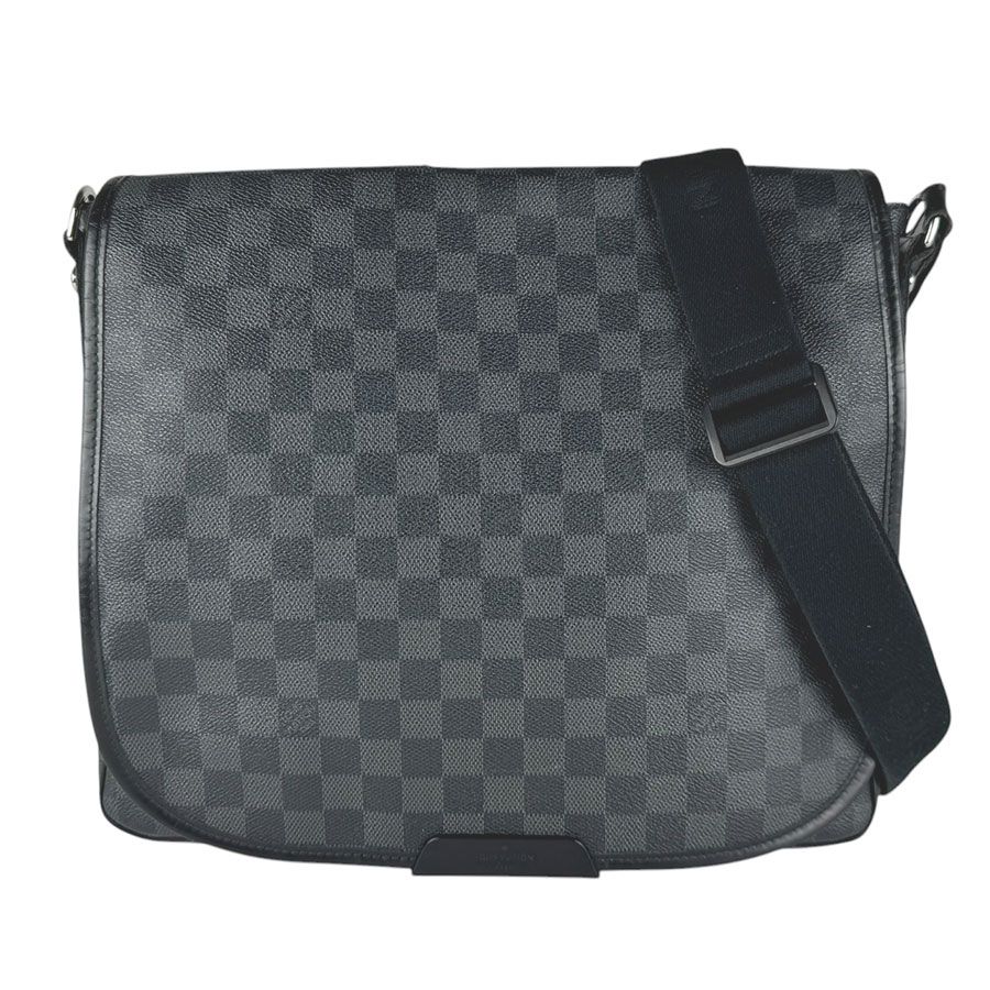 Louis Vuitton Shoulder Bag Damier Graphite Daniel MM