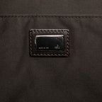 Fendi Zucchino Tote Shoulder Bag Brown Beige Canvas Leather — view 5