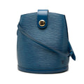 Louis Vuitton Epi Cluny Shoulder Bag Toledo Blue Leather