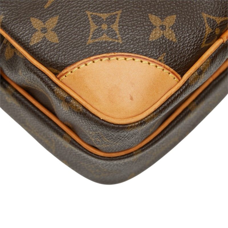Louis Vuitton Monogram Amazon Crossbody Shoulder Bag Brown Leather — view 5