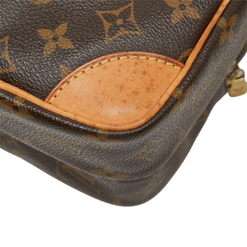 Louis Vuitton Monogram Amazon Crossbody Shoulder Bag Brown Leather — view 6