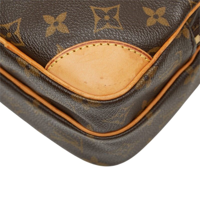 Louis Vuitton Monogram Amazon Crossbody Shoulder Bag Brown Leather — view 4