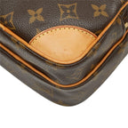 Louis Vuitton Monogram Amazon Crossbody Shoulder Bag Brown Leather — view 4