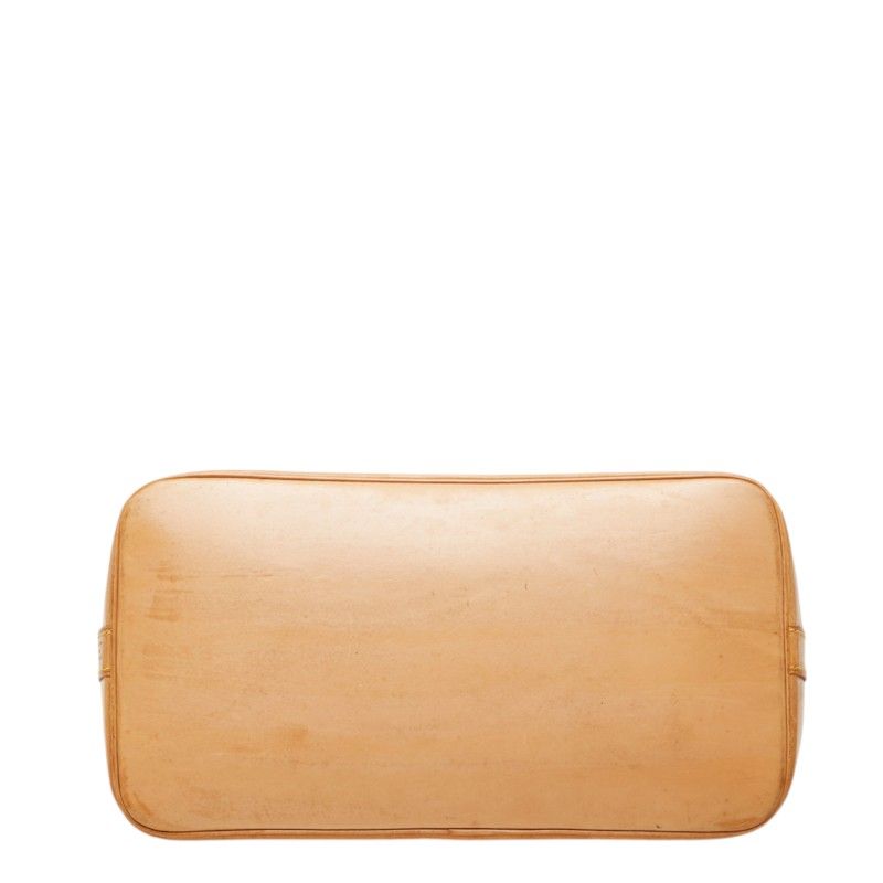 Louis Vuitton Monogram Alma Handbag Brown Leather — view 3