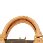 Louis Vuitton Monogram Alma Handbag Brown Leather — view 8