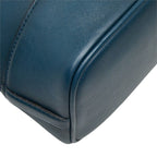 Louis Vuitton Cuir Nuance Shoulder Bag Navy Leather — view 5