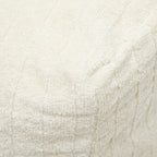 Chanel CC Logo Fringe Beach Tote Bag Ivory White Pile — view 7