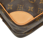 Louis Vuitton Monogram Amazon Crossbody Shoulder Bag Brown Leather — view 7