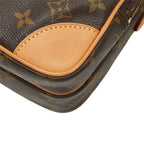 Louis Vuitton Monogram Amazon Crossbody Shoulder Bag Brown Leather — view 4