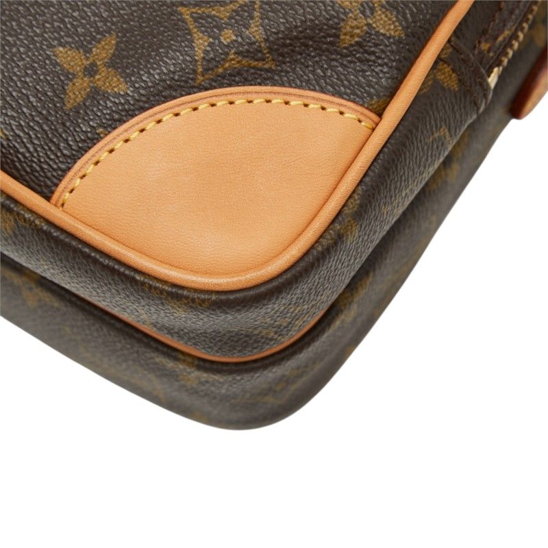 Louis Vuitton Monogram Amazon Crossbody Shoulder Bag Brown Leather — view 4