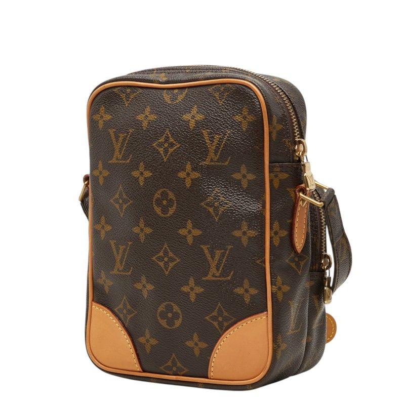 Louis Vuitton Monogram Amazon Crossbody Shoulder Bag Brown Leather — view 2