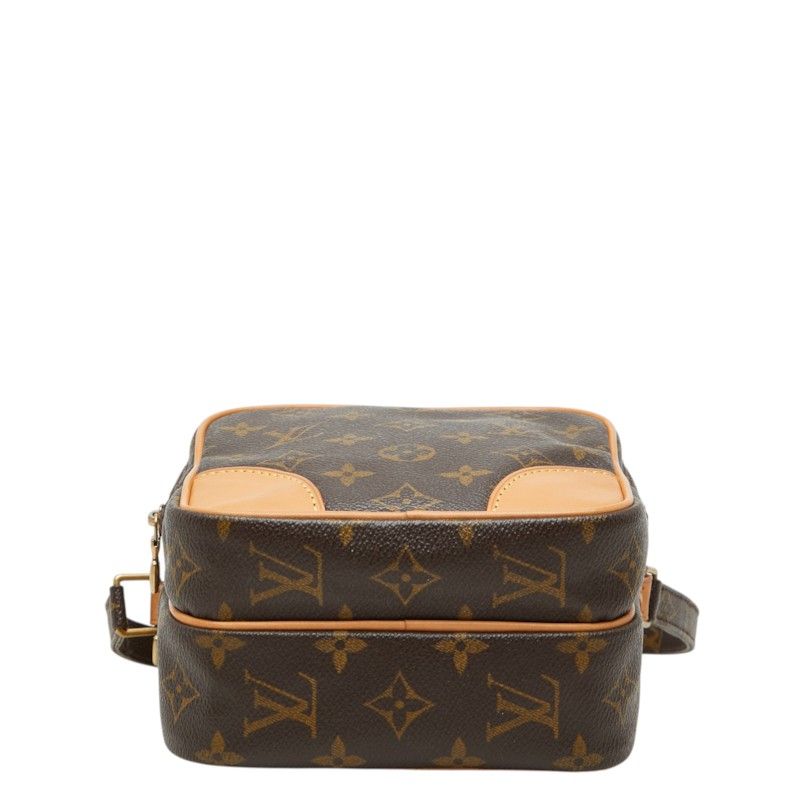 Louis Vuitton Monogram Amazon Crossbody Shoulder Bag Brown Leather — view 3