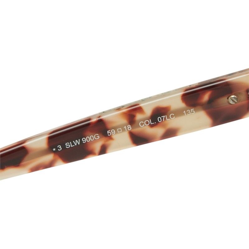 Loewe Anagram Sunglasses Brown Acetate Eyewear — view 7