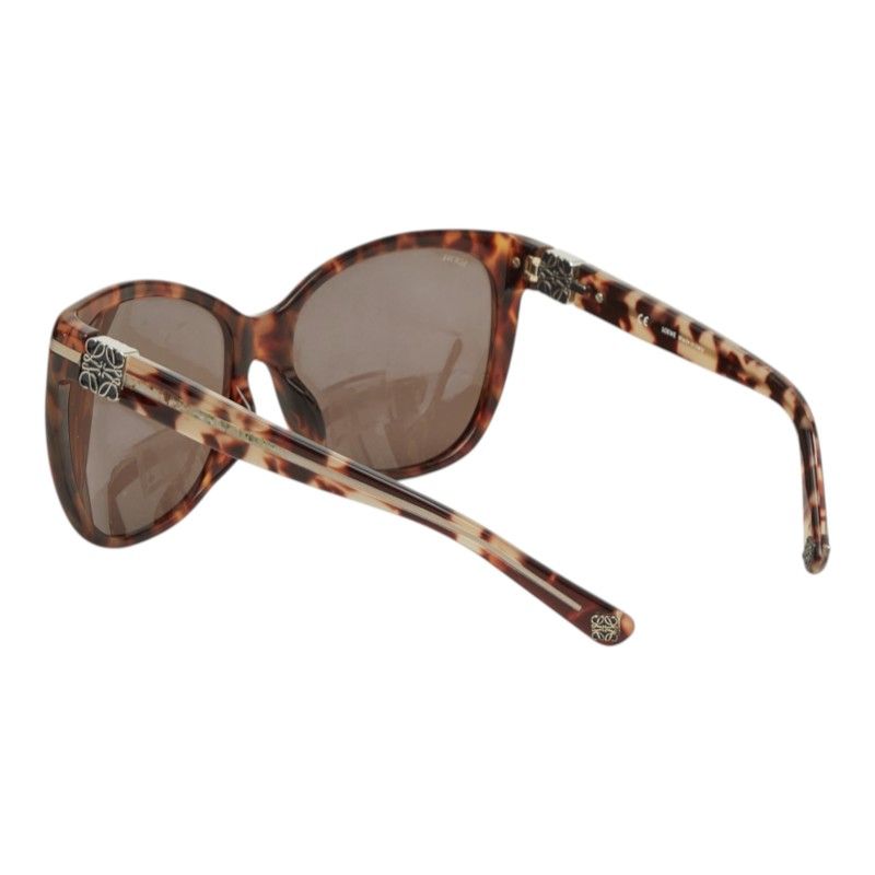 Loewe Anagram Sunglasses Brown Acetate Eyewear — view 2