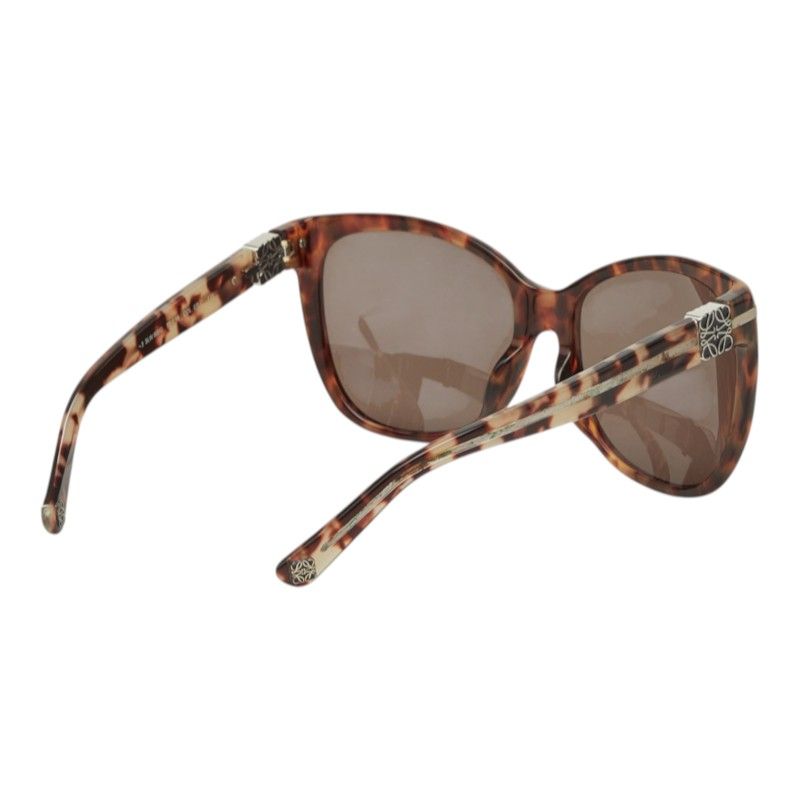 Loewe Anagram Sunglasses Brown Acetate Eyewear — view 3