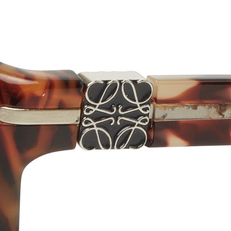 Loewe Anagram Sunglasses Brown Acetate Eyewear — view 6