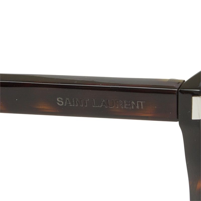 Saint Laurent Sunglasses Brown Acetate Eyewear — view 4