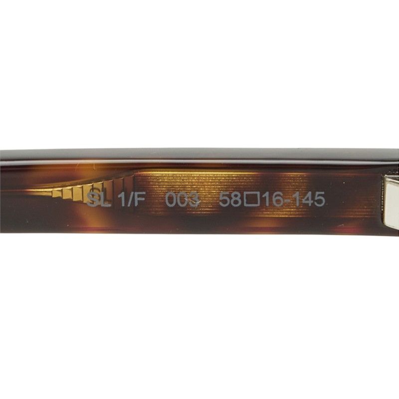 Saint Laurent Sunglasses Brown Acetate Eyewear — view 6