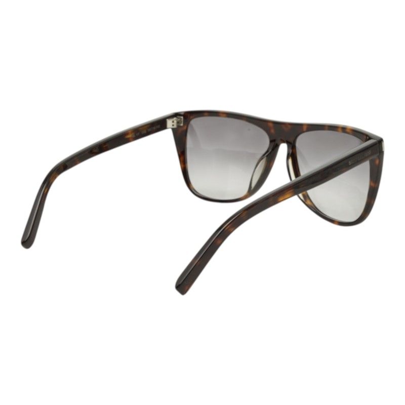 Saint Laurent Sunglasses Brown Acetate Eyewear — view 3