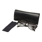 Saint Laurent Sunglasses Brown Acetate Eyewear — view 8
