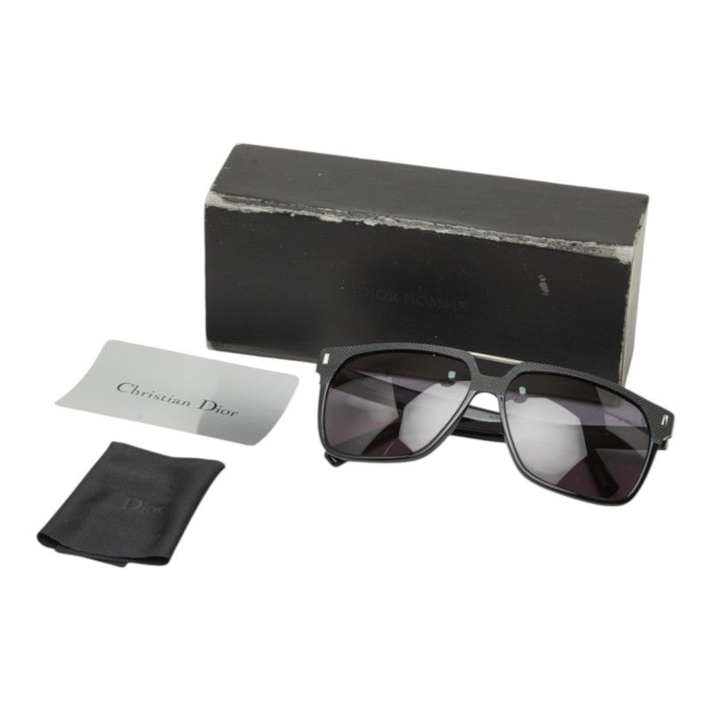 Dior Sunglasses Black Acetate Eyewear — view 8