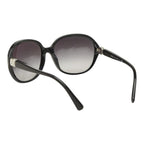 Chanel CC Logo Sunglasses Black Acetate Eyewear — view 2