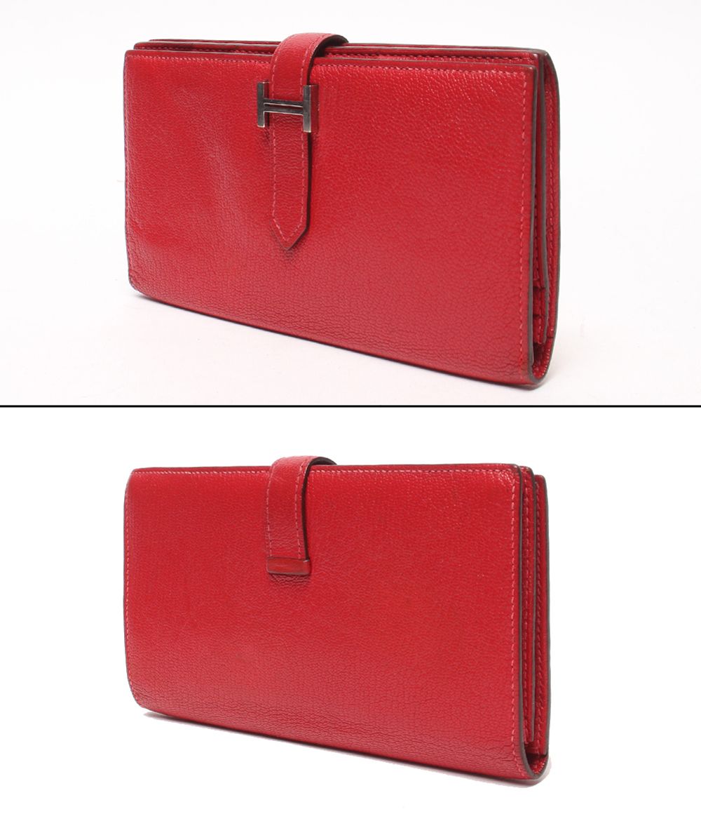 Hermes Wallet Silver Bearn Soufflet — view 3