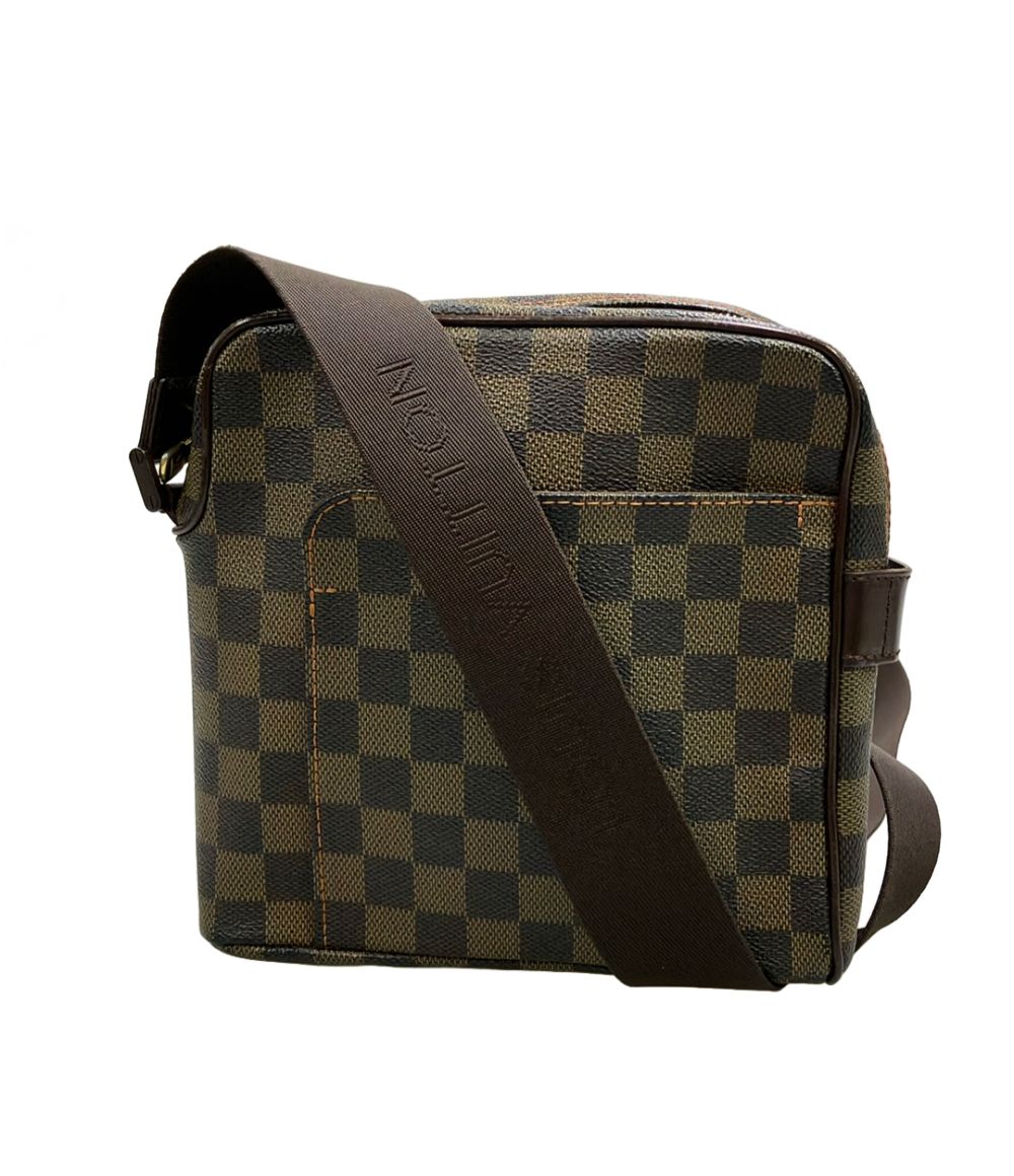 Louis Vuitton Shoulder Bag Crossbody Leather Olaf PM Damier