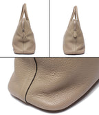 Hermes 2-Way Shoulder Bag Silver Taurillon Clemence Bolide 35 — view 7