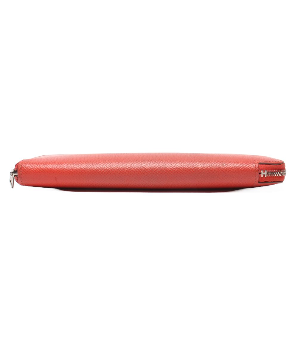 Hermes Zip Around Wallet Silver Azap Long Silk'in — view 4