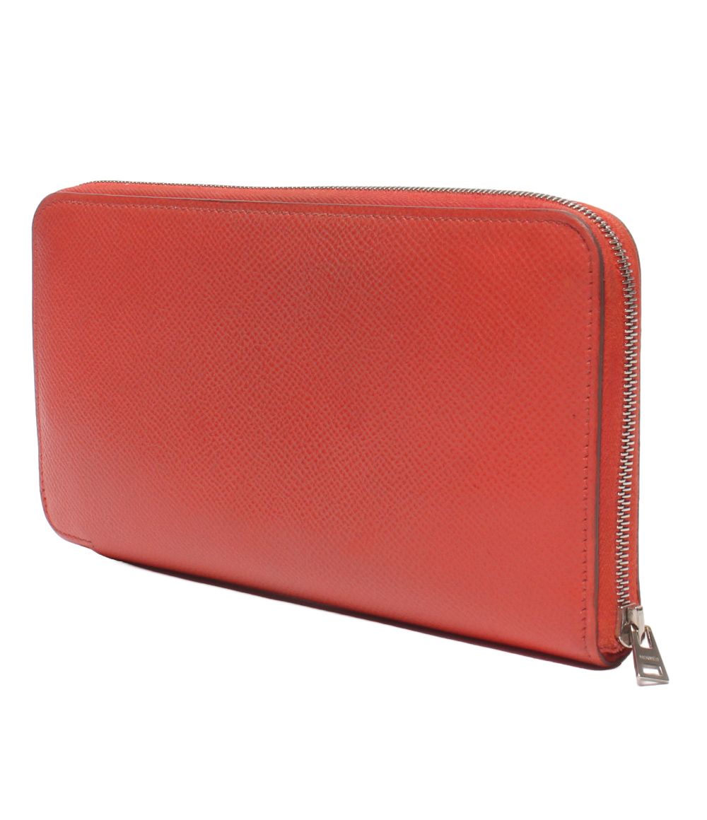 Hermes Zip Around Wallet Silver Azap Long Silk'in — view 3