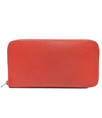 Hermes Zip Around Wallet Silver Azap Long Silk'in