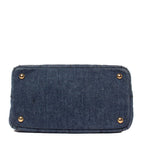 Prada Handbag Mini Tote Denim Canapa — view 4
