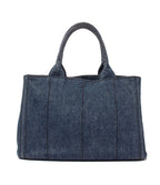 Prada Handbag Mini Tote Denim Canapa — view 2