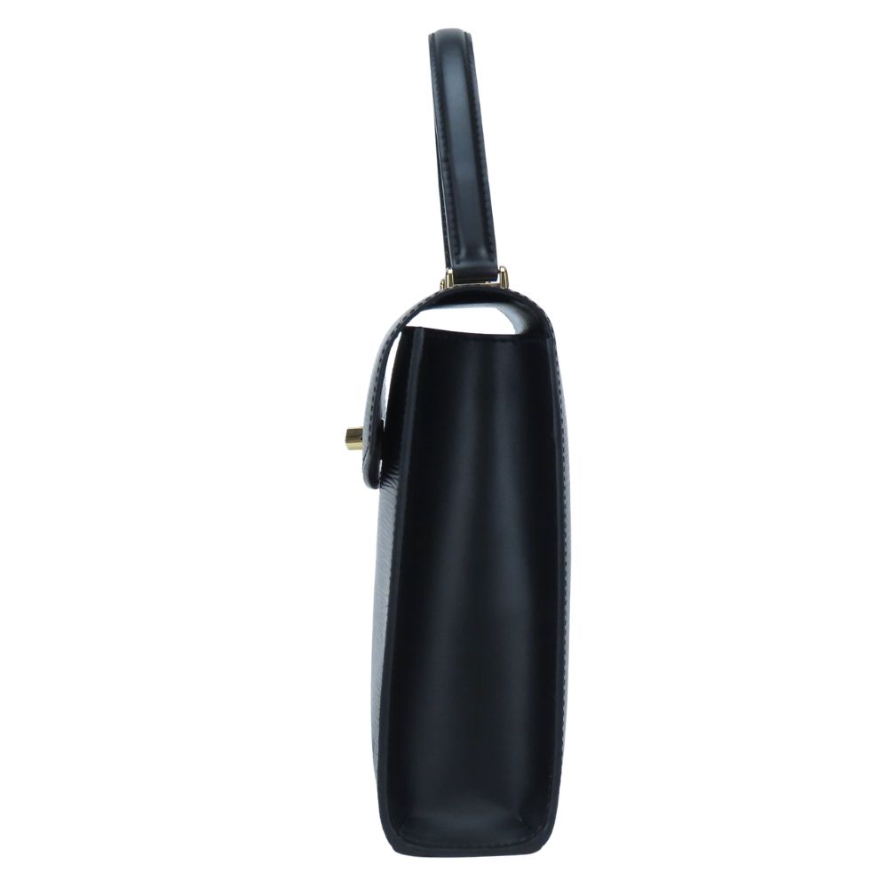 Louis Vuitton Handbag Malesherbes Epi Leather Noir Gold Simple — view 2