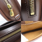 Louis Vuitton Clutch Saint Louis Damier Leather Ebene Brown 2-Way Second Pouch — view 7
