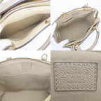 Louis Vuitton Handbag Petit Palais PM Monogram Empreinte Tourterelle Cream — view 6