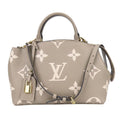 Louis Vuitton Handbag Petit Palais PM Monogram Empreinte Tourterelle Cream