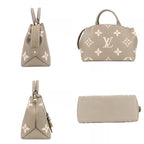 Louis Vuitton Handbag Petit Palais PM Monogram Empreinte Tourterelle Cream — view 2
