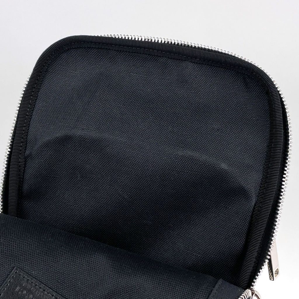 Gucci Small Sling Bag Sherry Line Web GG Supreme Black — view 7
