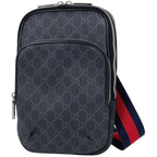 Gucci Small Sling Bag Sherry Line Web GG Supreme Black