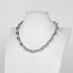 Hermes Necklace Chaine D'ancre MM 36 Links 925 Sterling Silver — view 6