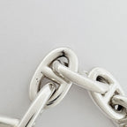 Hermes Necklace Chaine D'ancre MM 36 Links 925 Sterling Silver — view 4