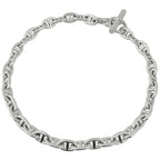 Hermes Necklace Chaine D'ancre MM 36 Links 925 Sterling Silver