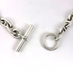 Hermes Necklace Chaine D'ancre MM 36 Links 925 Sterling Silver — view 3