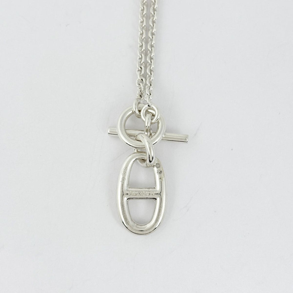 Hermes Chaine D'ancre Amulette Necklace 925 Sterling Silver — view 2