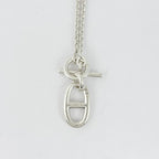 Hermes Chaine D'ancre Amulette Necklace 925 Sterling Silver — view 2