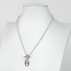 Hermes Chaine D'ancre Amulette Necklace 925 Sterling Silver — view 4