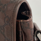Gucci Shoulder Bag Guccissima Leather Brown — view 4