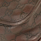 Gucci Shoulder Bag Guccissima Leather Brown — view 3